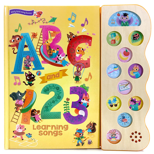 ABC & 123 Learning Songs: Interactive Children's Sound Book (11 Button Sound) (11 Button Sound Book)