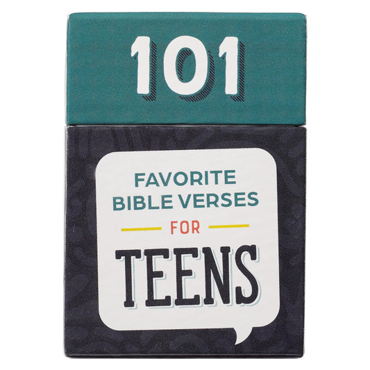 101 Favorite Bible Verses for Teens, Inspirational Scripture Cards to Keep or Share (Boxes of Blessings)